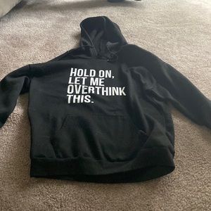 This is a black summer time/fall hoodie. Great condition.